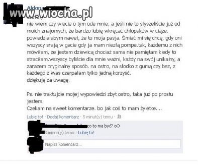 No kurde normalnie zaj*bista laska