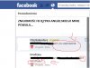 Facebook i język angielski...