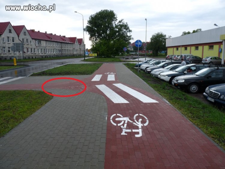 Ścieżka rowerowa w Kołobrzegu