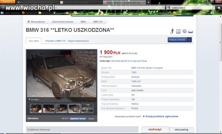 Letko uszkodzona