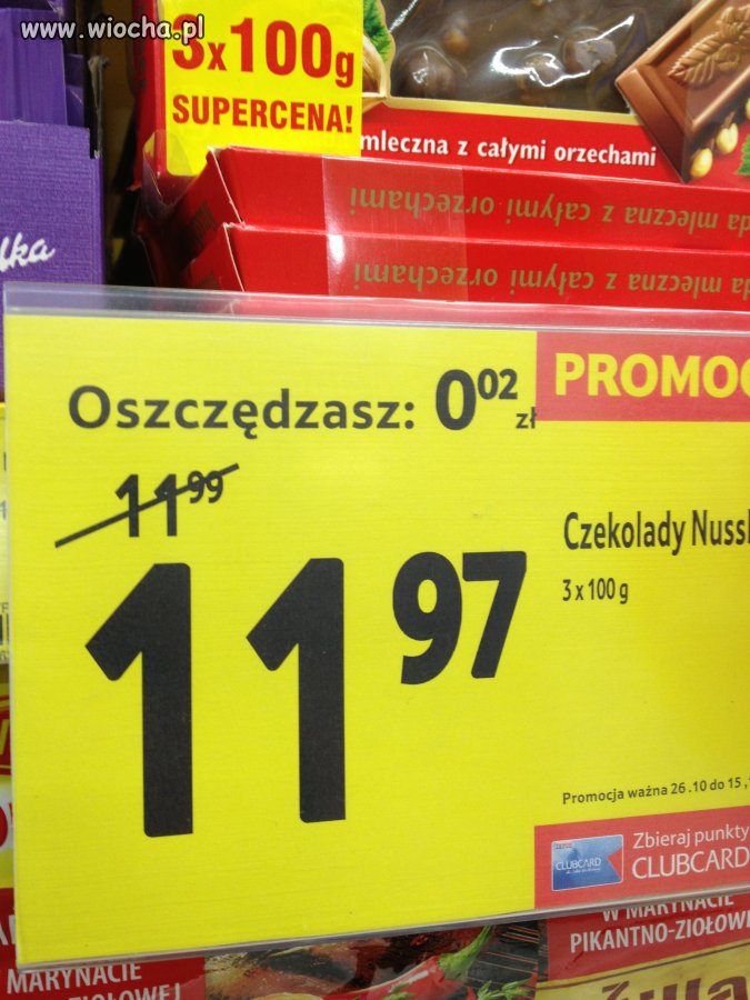 Przecena w Carrefour