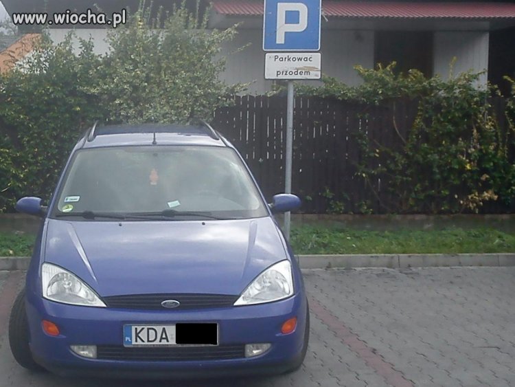 Na parkingu w Tarnowie