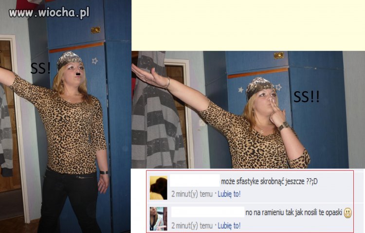 Takie tam, na fejsa.
