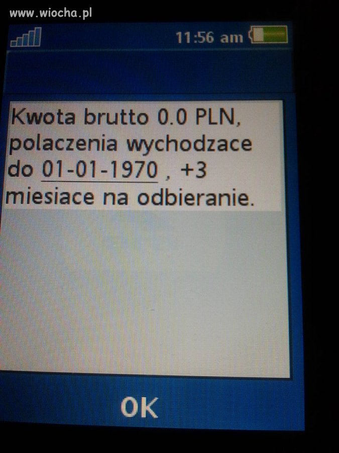 Data ważności stanu konta do...