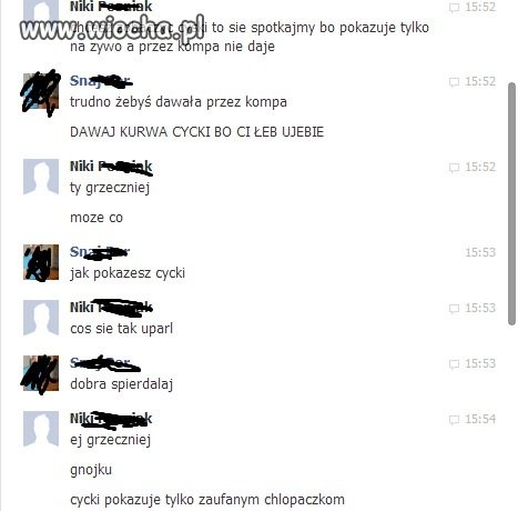 Cycki tylko na żywo...