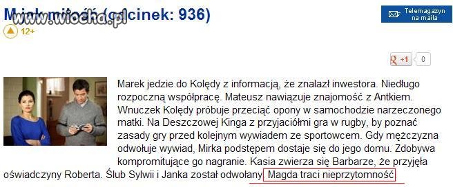 Polskie seriale. Tu niemożliwe jest możliwym