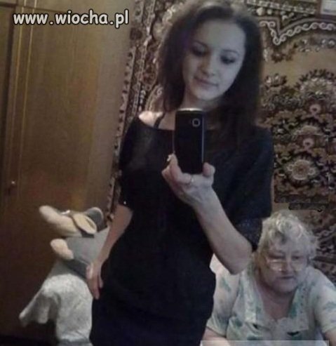 Gdybym zobaczył że zdjęcie jest na tle babki,