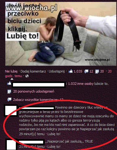 Bicie dzieci