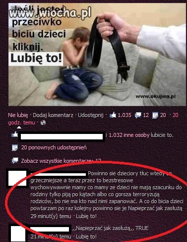 Bicie dzieci