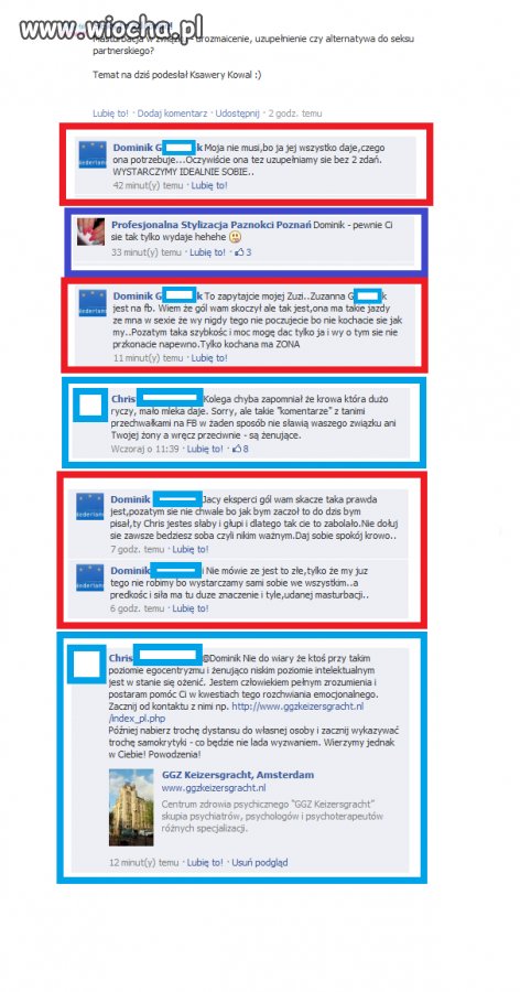 Facebookowy Ogier seksualny.