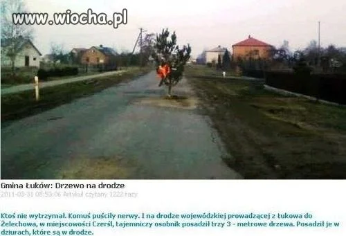 Pewnie codziennie do pracy tędy jeździł