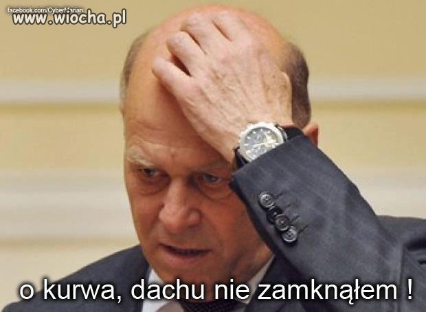 No to dorobiłeś...