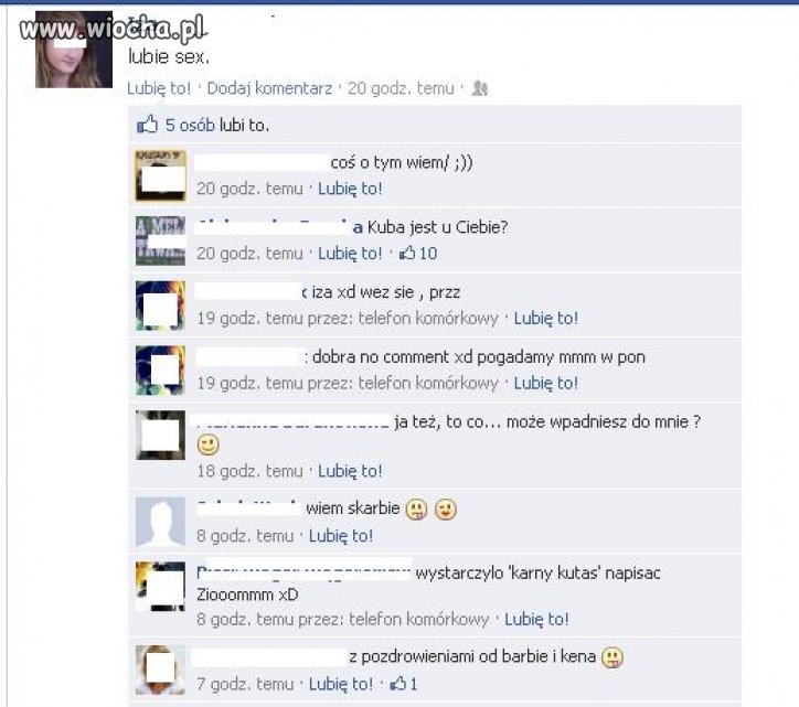 Lubię sex...