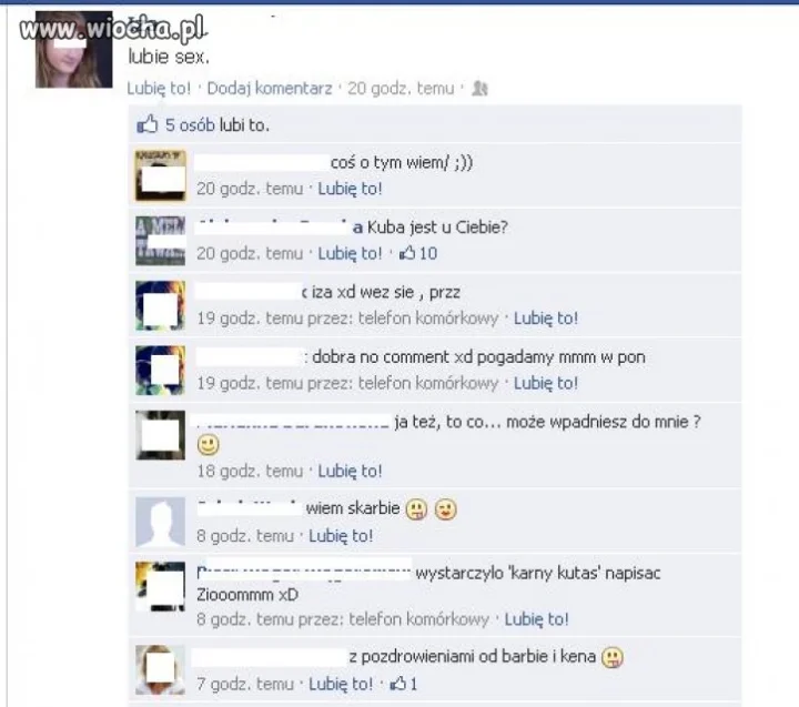 Lubię sex...