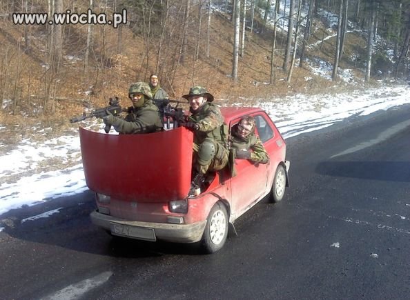 Polski Fiat w Afganistanie...