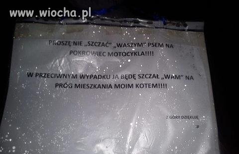 Nie szczać psem