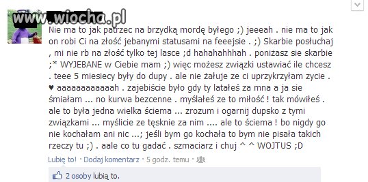 14-sto latka na fejsie 