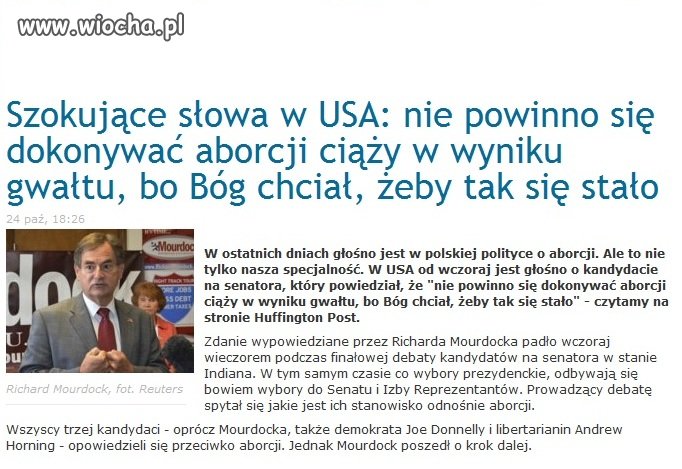 Bóg chciał żeby... cię zgwałcono!!!...