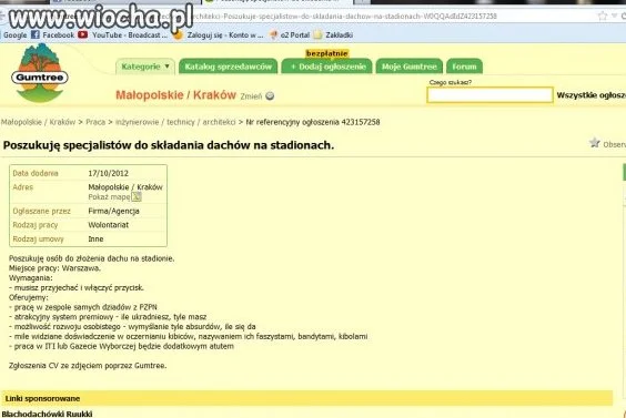 Praca dla dachowego specjalisty