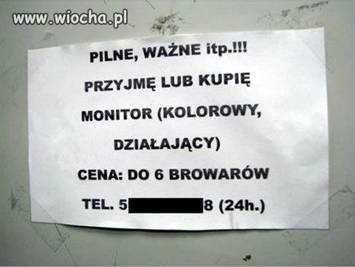 Za jedyne 6 browarów 