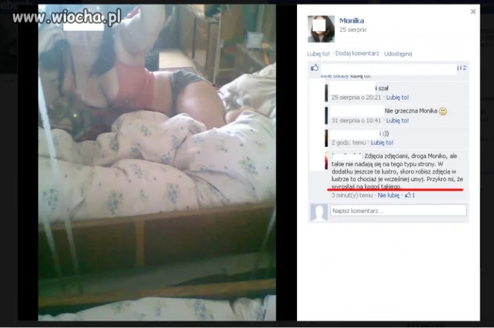 Szkoda, że Monika o tym zapomniała.. 