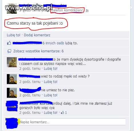 Gdyby nie ci "pojebani starzy" to ciekawe 
