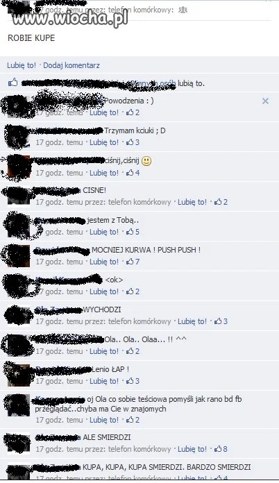 Ja już nie wiem jak to skomentować...