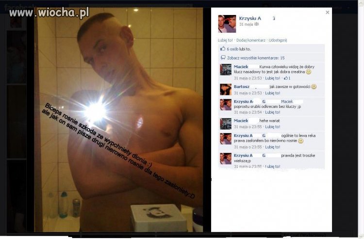 Łapa rośnie 