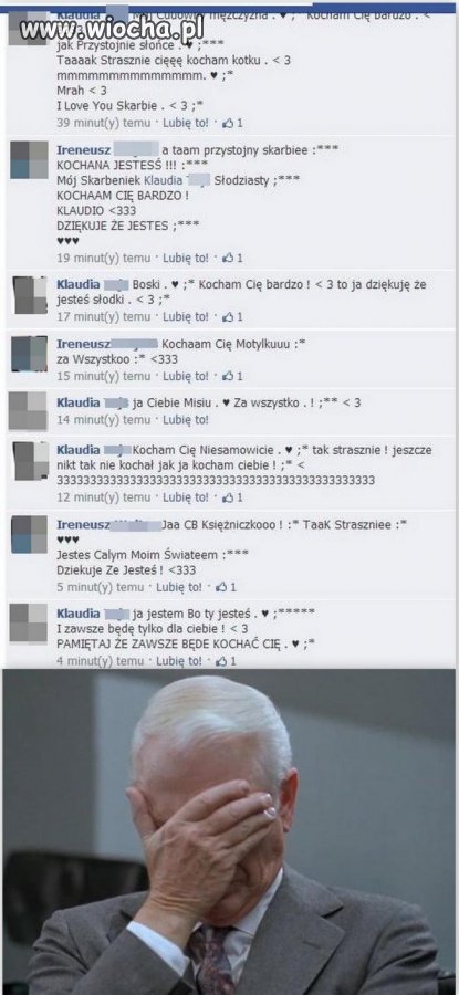 Aż mnie mdli od tej słodkości...