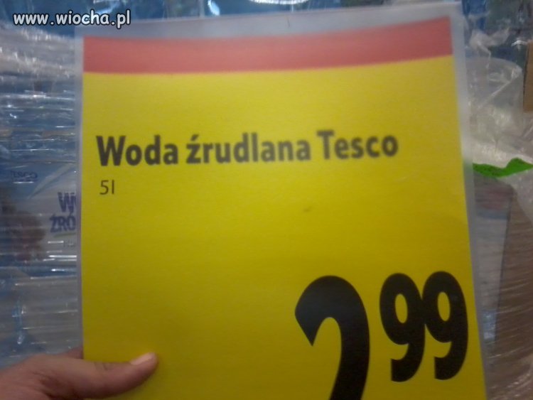 Woda źrudlana...