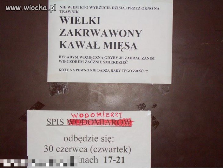 Klatka schodowa...
