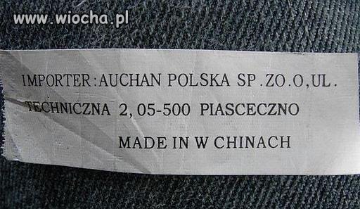 Made in w Chinach