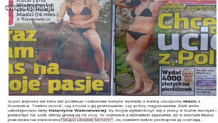 Co ona jeszcze wymyśli?!