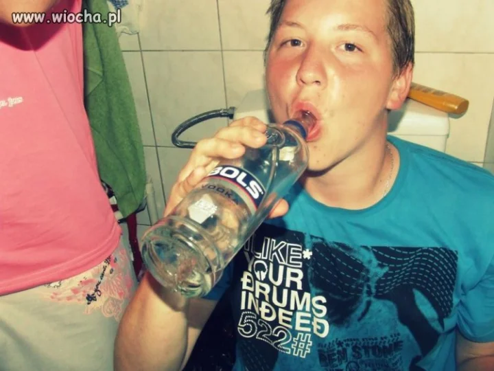 Trzeba się pochwalić, że się pije wódke