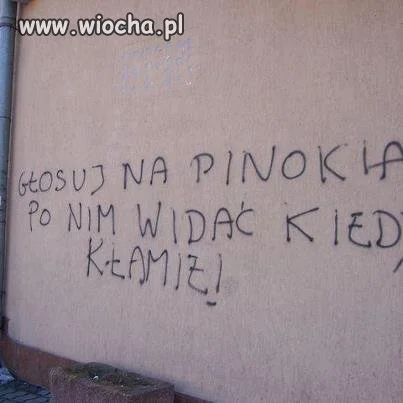 Pinokio na prezydenta!