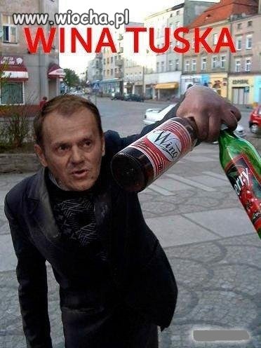 To kolejna wina tuska