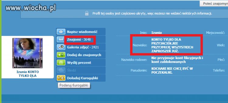 Faktycznie konto dla przyjaciół - pozazdrościć