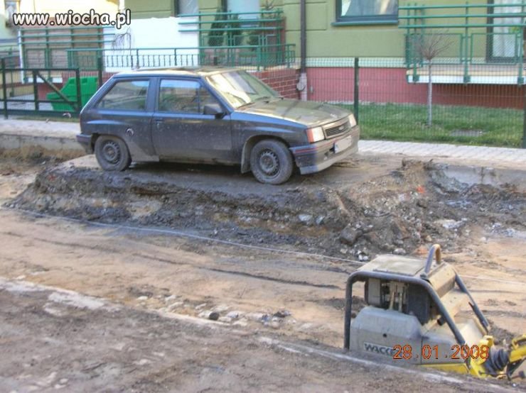 Mistrz parkowania.