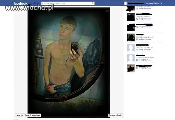 Kolejny laluś z fb 
