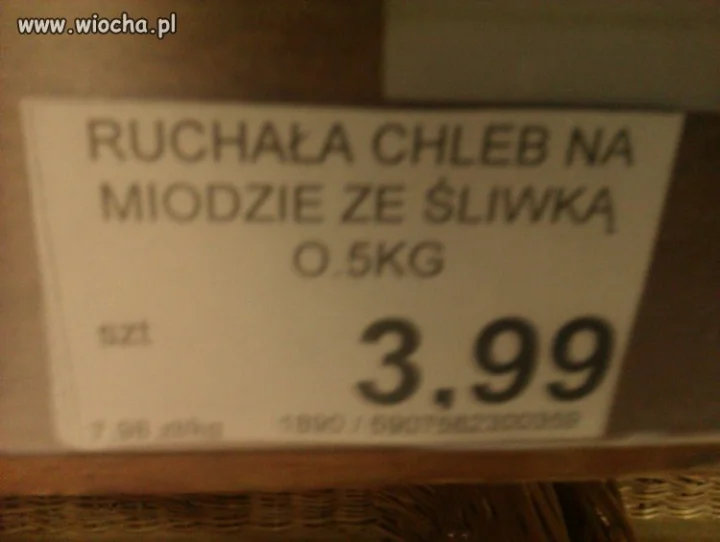 Ale, żeby ze śliwką...
