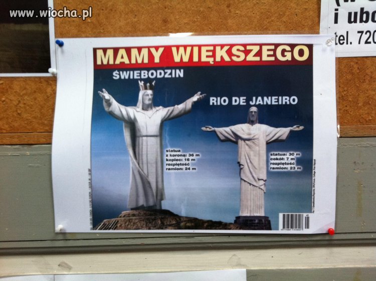OKLASKI DLA ŚWIEBODZINA