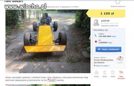 "Szypki" gokard
