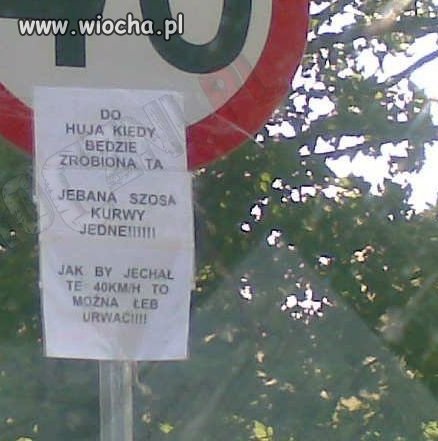 Ograniczenie prędkości...