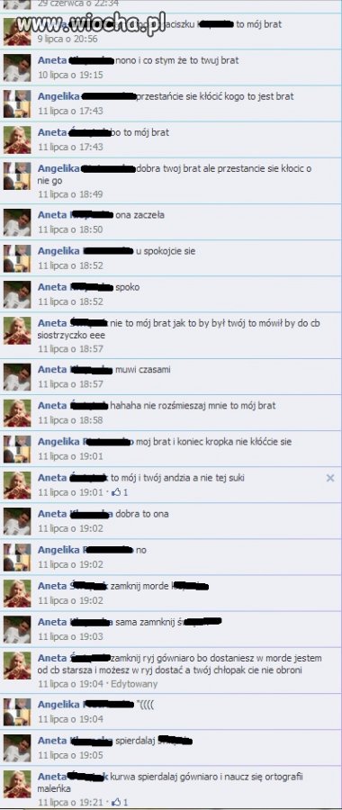 Nie ma to jak kłótnia o brata...