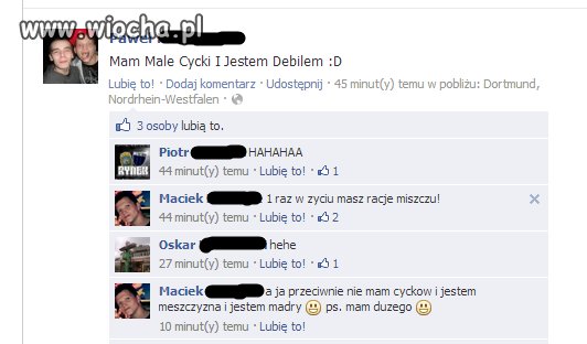 Bez komentarza,znalezione na FB przed chwilą.