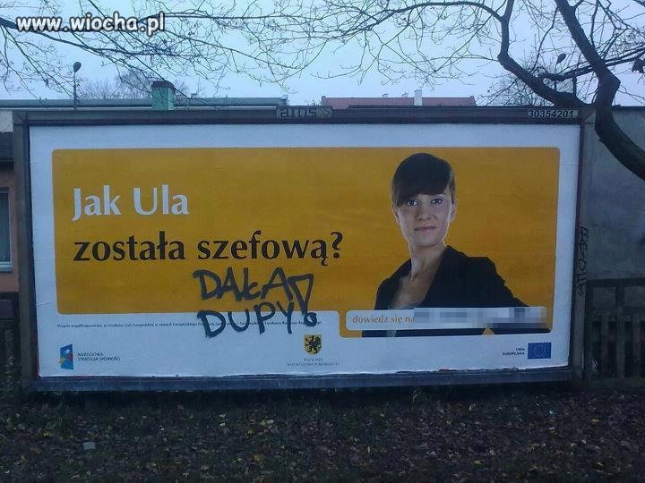 Jak Ula znalazła pracę. 