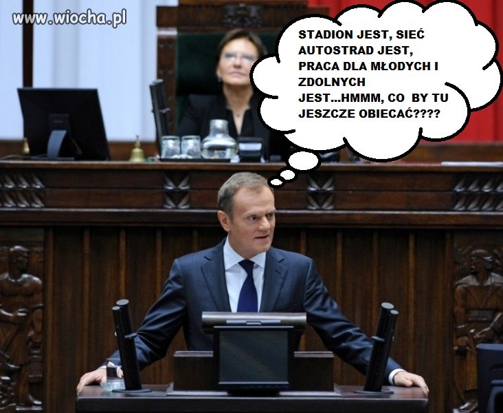 Drugie expose premiera.