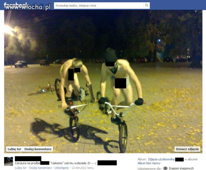 Się dobrały dwa pedały