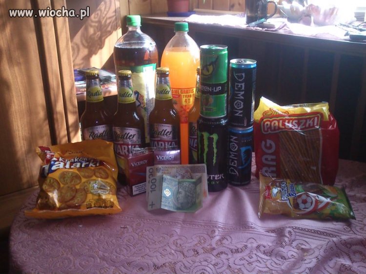 Lans na kase i piwo