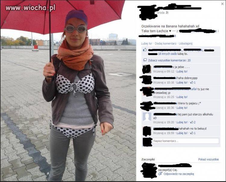 Chyba jej się pomyliło coś ... 